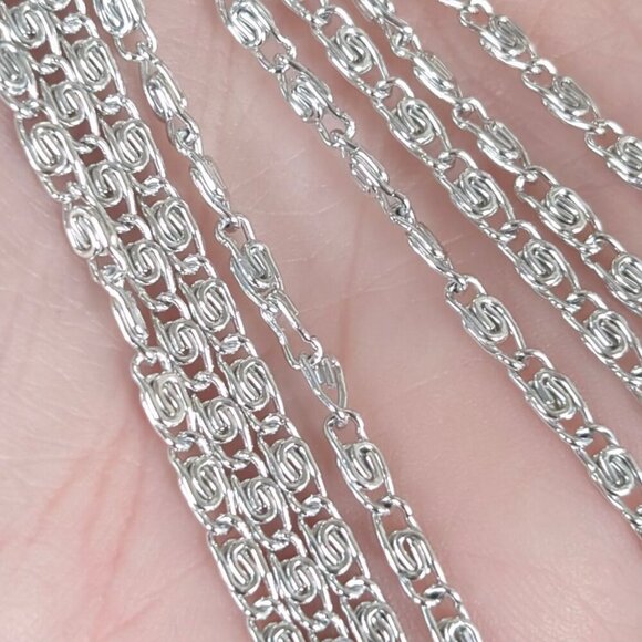 Vintage Sarah Cov 8-Strand Chain Necklace - Picture 6 of 7